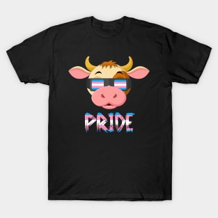 Cow Transgender Flag Lgbt T-Shirt